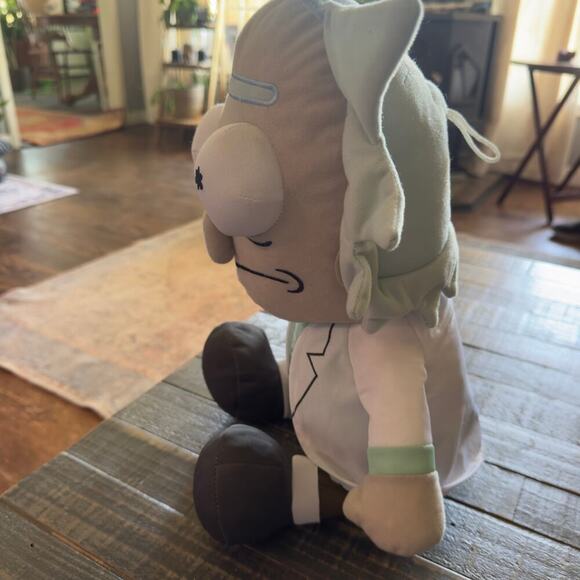 Rick & Morty Plush Toy Rick Sanchez Large 16 Inches Stuffed Animal - Picture 7 of 7